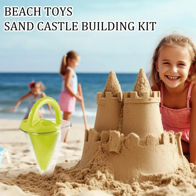 Juguete de embudo de playa, juguete mezclador de arena y agua para creación espectacular, juego de mesa de agua para edades de 4 a 8 años, juego de caja de arena al aire libre