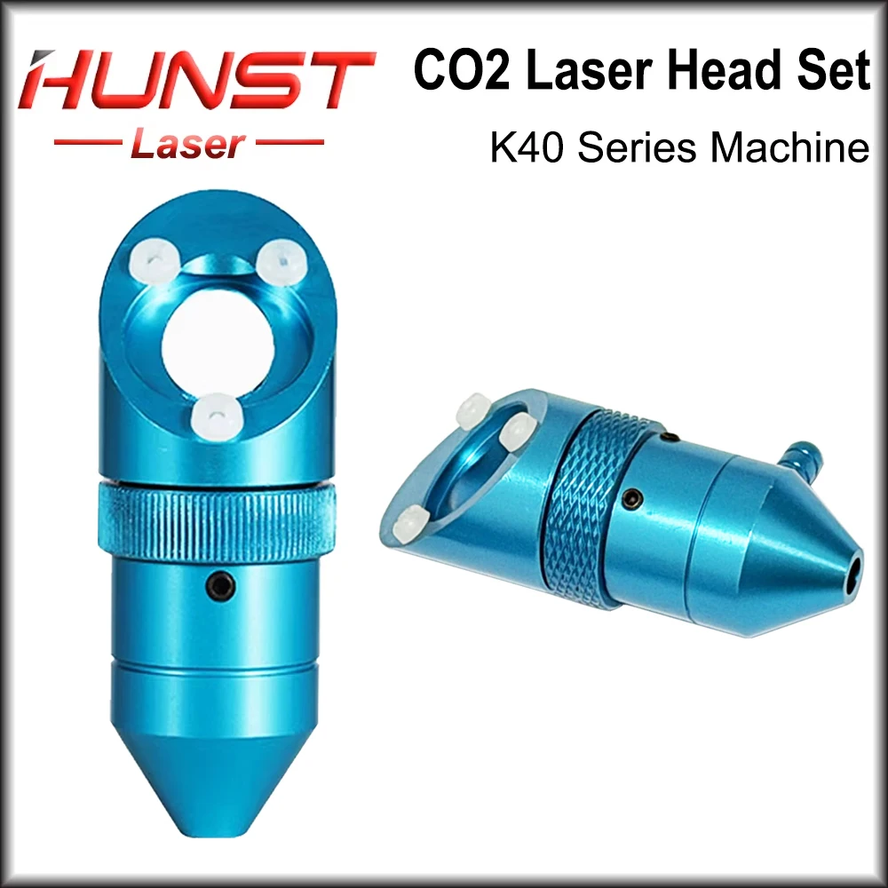 HUNST CO2 Laser Head for K40 Series Laser Engraving Cutting Machine Lens Dia：12/18mm FL50.8mm Mirror 20mm