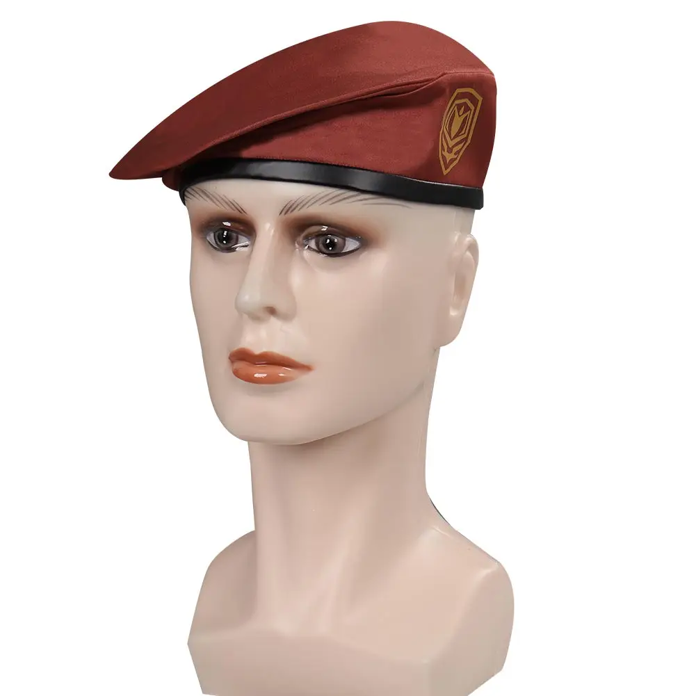 Jack Krauser Cosplay Hat Cap Adult Men Women Halloween Carnival Disguise Costume Accessoreis Prop Gifts