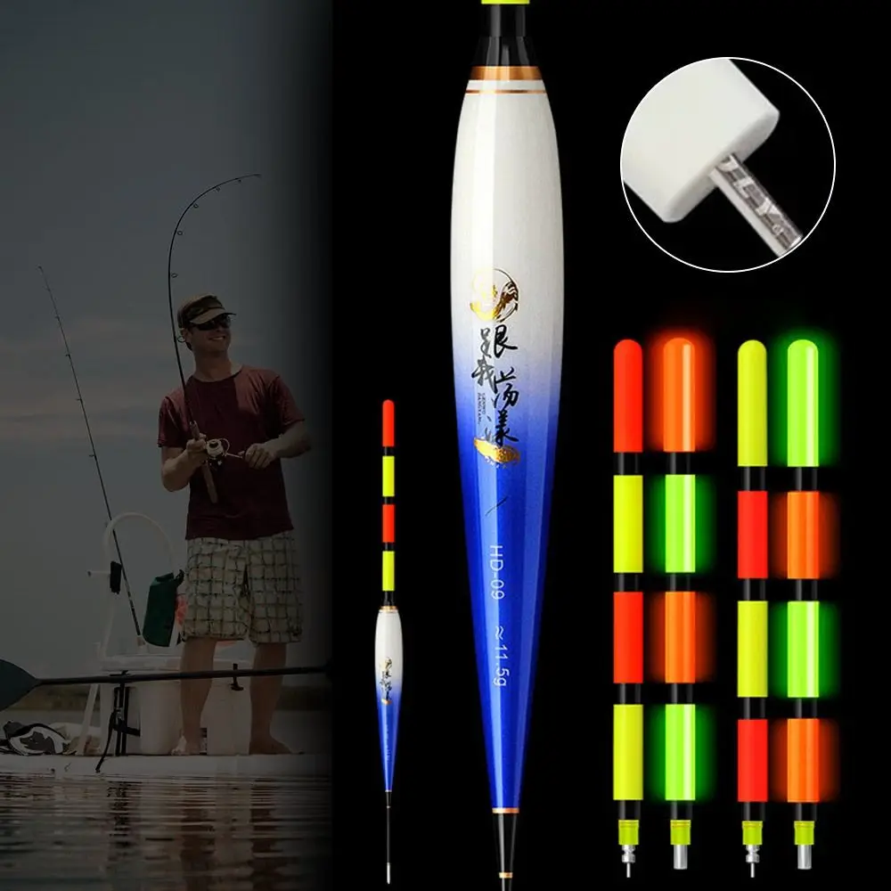 High Sensitivity Electronic Fishing Float Luminous Electronic Tail Drift Long Distance Smart Float Top Electronic Floats Buoy