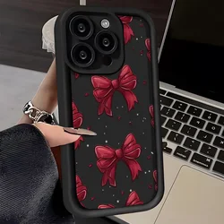 Bowknot Phone Case For Infinix Tecno Spark 30C 20C 10 20 Pro Plus 10C 8C Go 2024 2023 2022 2021 Smart 5 2020 9 8 7 6 Cases Cover