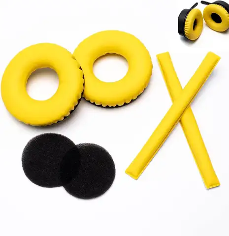 Rainbow Color Replacement Ear Pads for Sennheiser HD25 HD250BT HD25-ll HD25S Il HMD25 Headphones Memory Sponge Sleeves Earmuffs