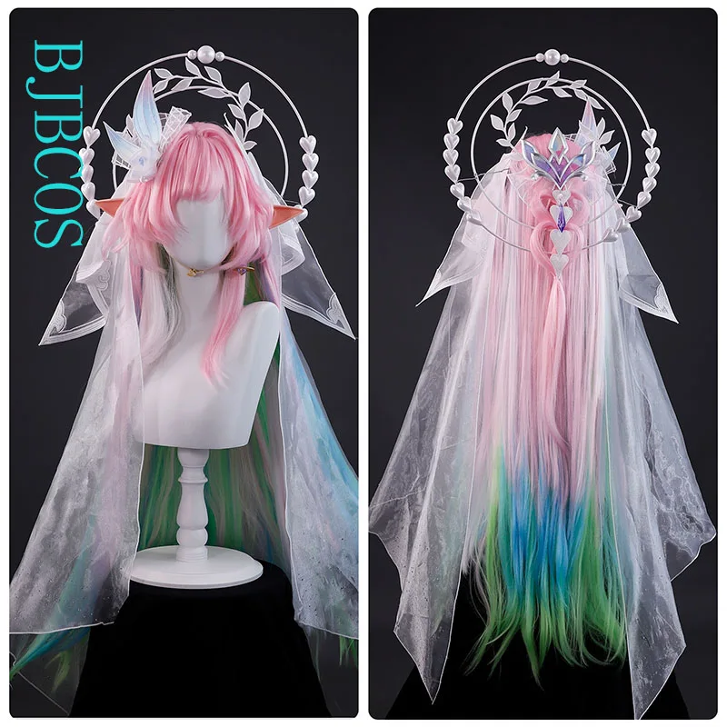 أزياء سايرين التأثيرية لعبة هونكاي: ستار ريل أزياء تنكرية موحدة HSR فستان سيرين حجاب NPC حفلة الهالوين للنساء #5