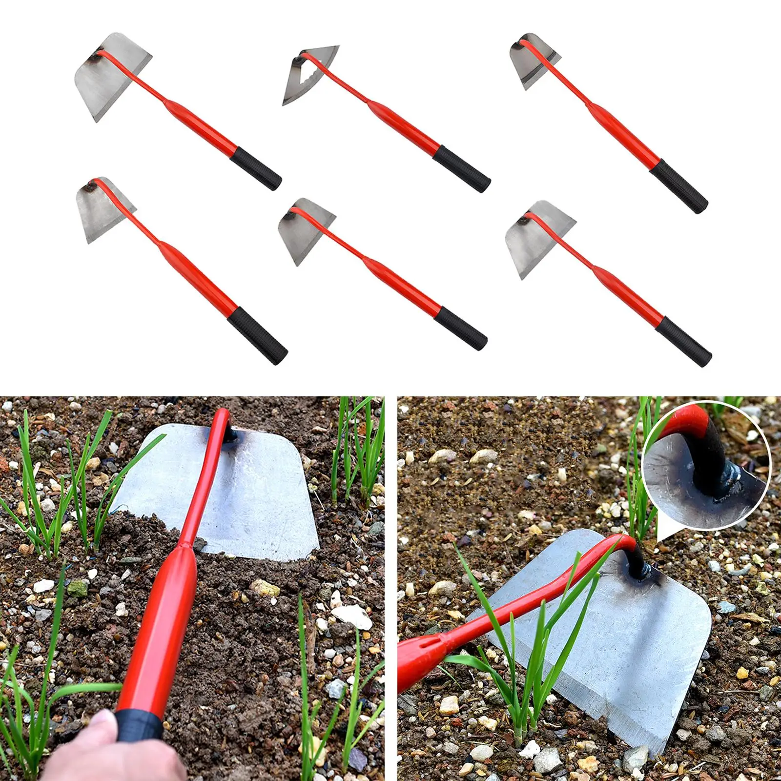 Steel Garden Hoe Wi… - image