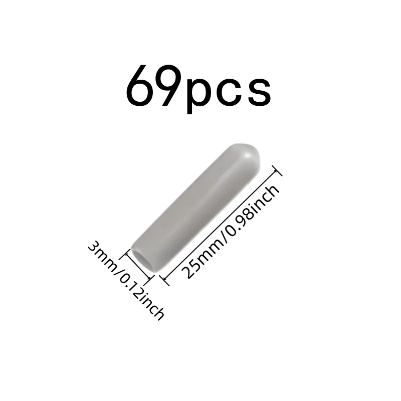 69 pcs Anti-Scratch Tip Protectors, Universal Fit Design, suitable for Home Appliance Safety, Anti-Scratch Protection
