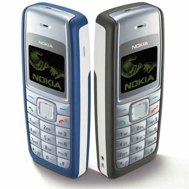 Nokia 1110i and 1112 - Non-intelligent GSM elderly mobile phones with 2G student key functions