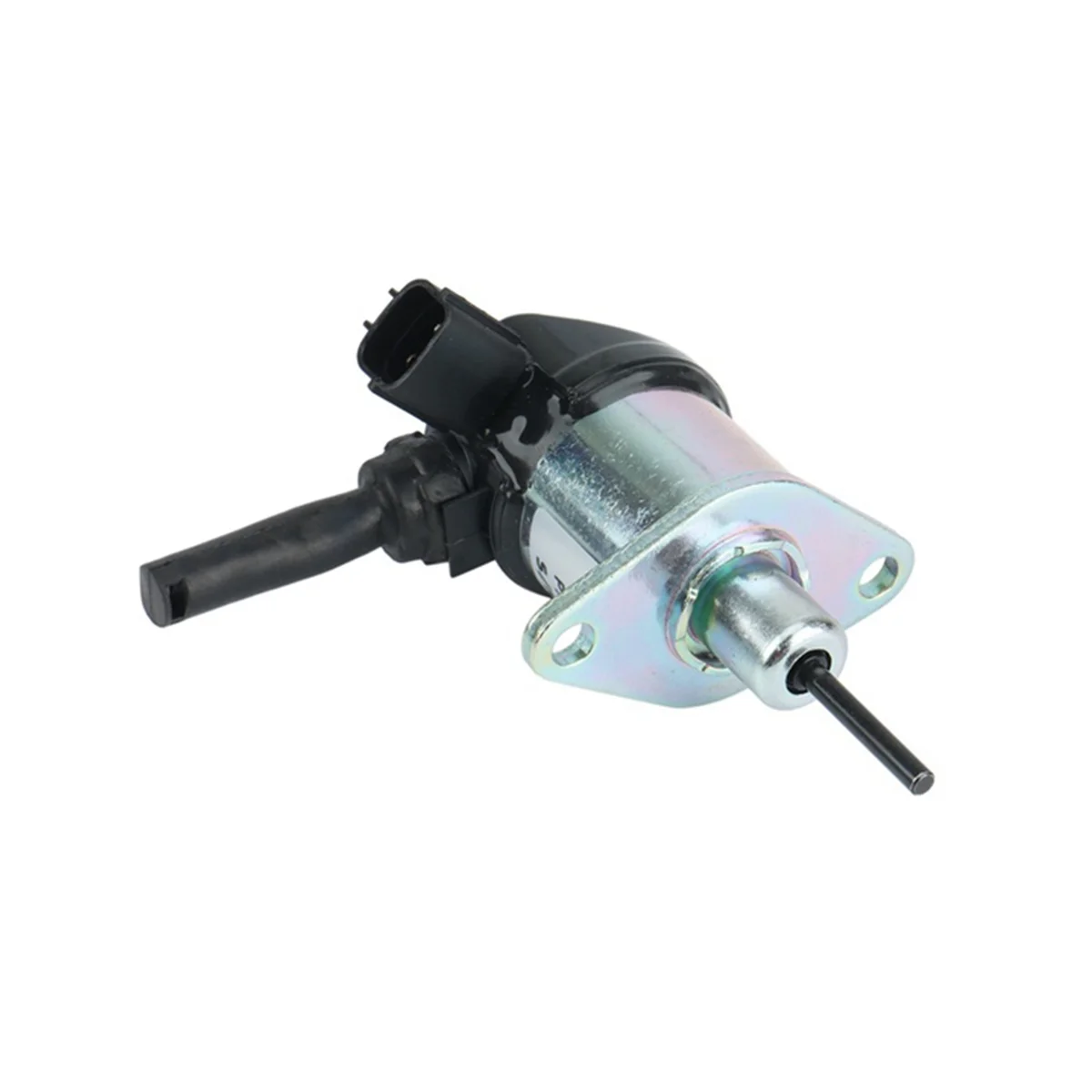 Válvula Solenoide de apagado de combustible, 12V, 1G772-60014, 1G772-60012, para motor Kubota V2607, V3300, V3600, KX057-4, M6040FC, SVL75