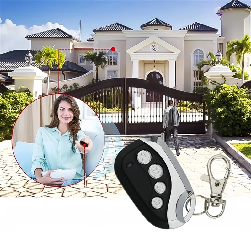 DIGIT-RF Wireless Transmitter 433Mhz 4 Channel Cloning Gate Garage Remote Control Wireless Copy Code Electric Cloning AB CD