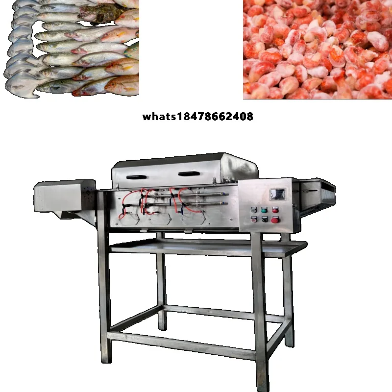 Factory Price Large Scale Quick-Frozen Fish Production Food  Processing Line&Fast