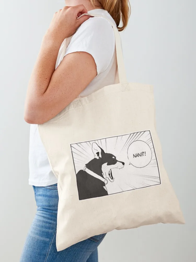 

Min Pin Manga Tote Bag Handbags the tote bag Canvas shoulder bag Women's beach bags