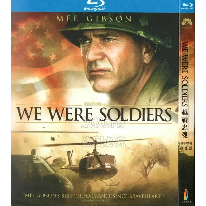 American War Action Movie We Were Soldiers BD Blu-ray 1080p high definition 1 disc