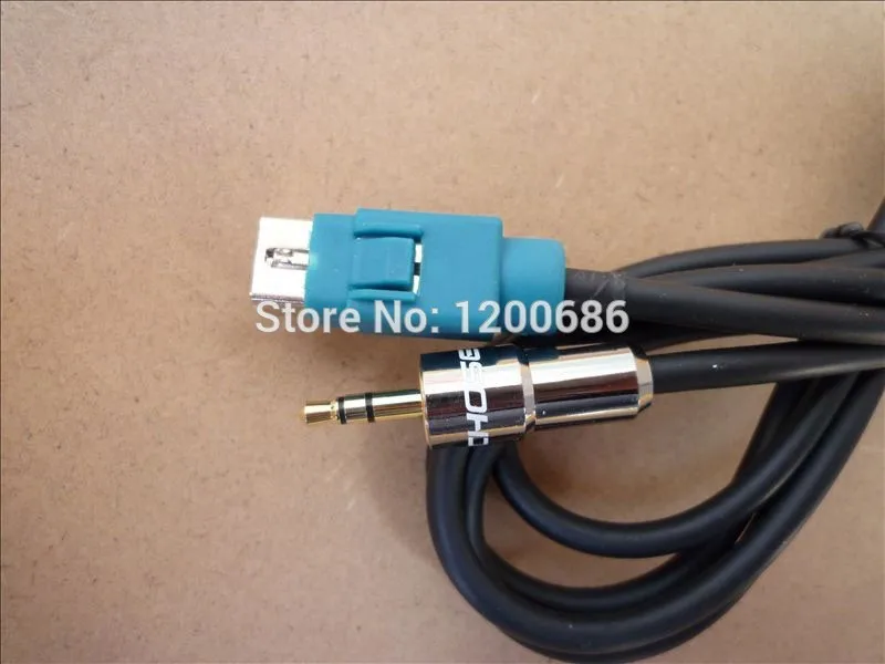 New Aux  Audio Cable Adapter For Alpine KCE-237B CDE-101E