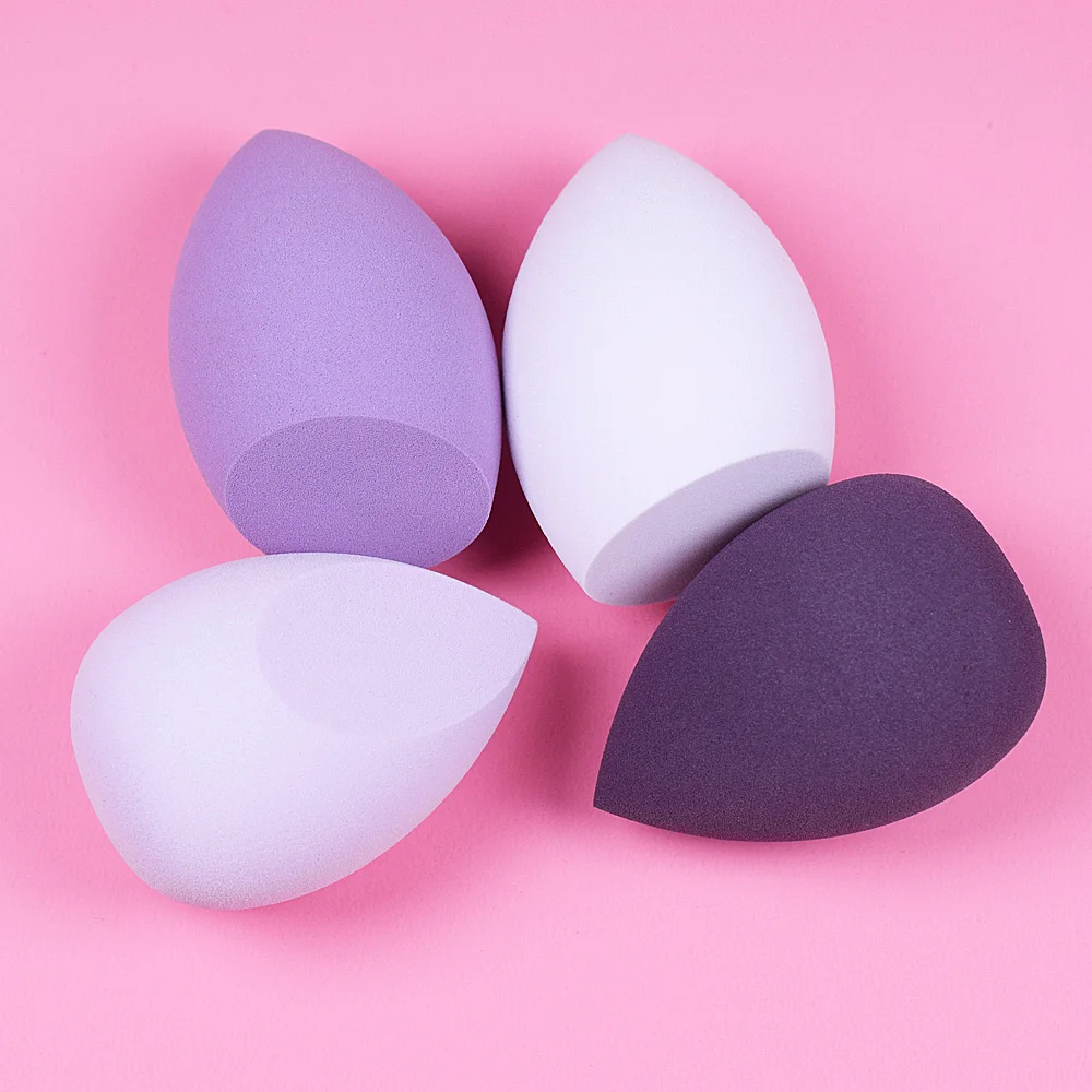 HUAZDS 1/4/pcs Makeup Blender Cosmetic Puff Makeup Sponge with Storage Box Foundation Powder Sponge Beauty Tool Women Make Up