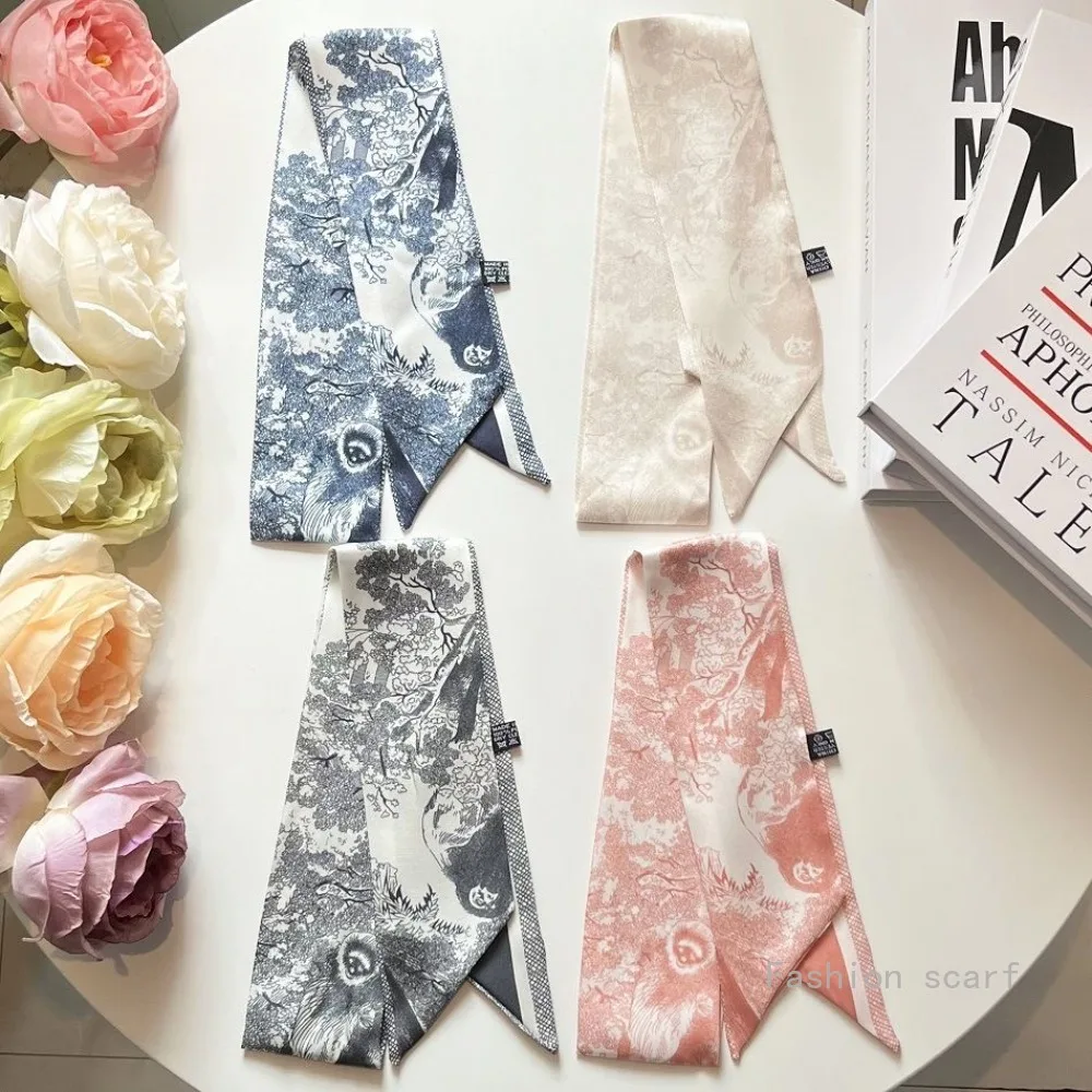 

Летние универсальные растения в джунглях, женские декоративные стримеры, завязанная сумка, повязка на голову с лентой, небольшой шарф, оптовая продажа, роскошные подарки для женщин