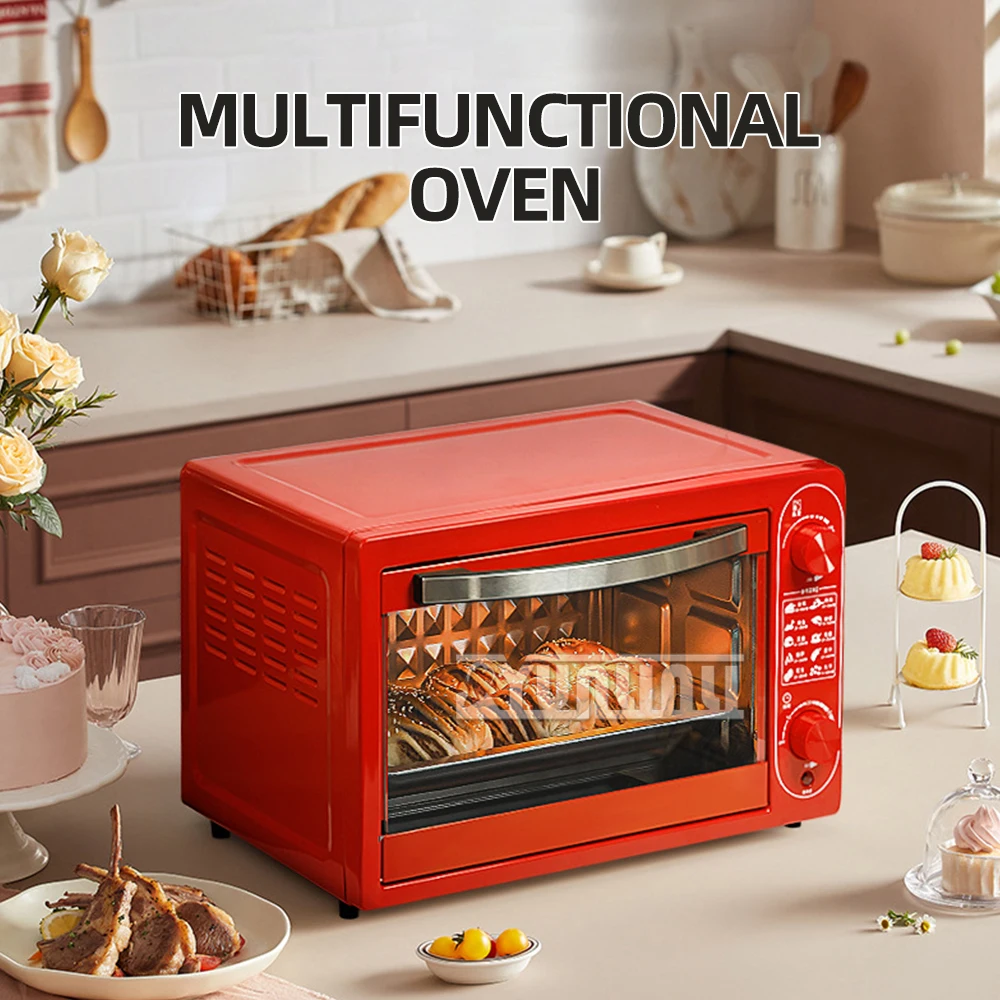 48L Commercial Large Oven Household Electric Oven Multi-Function Intelligent Large Capacity Horno Para Panaderia Cocina