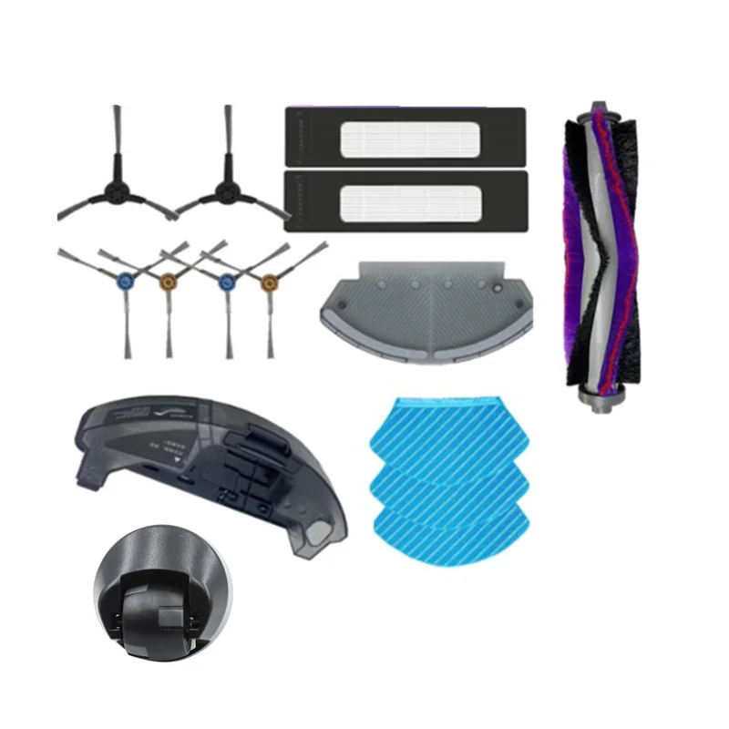 فرشاة جانبية فلتر HEPA ممسحة ل ميديا M7 الروبوتية مكنسة كهربائية أجزاء الملحقات