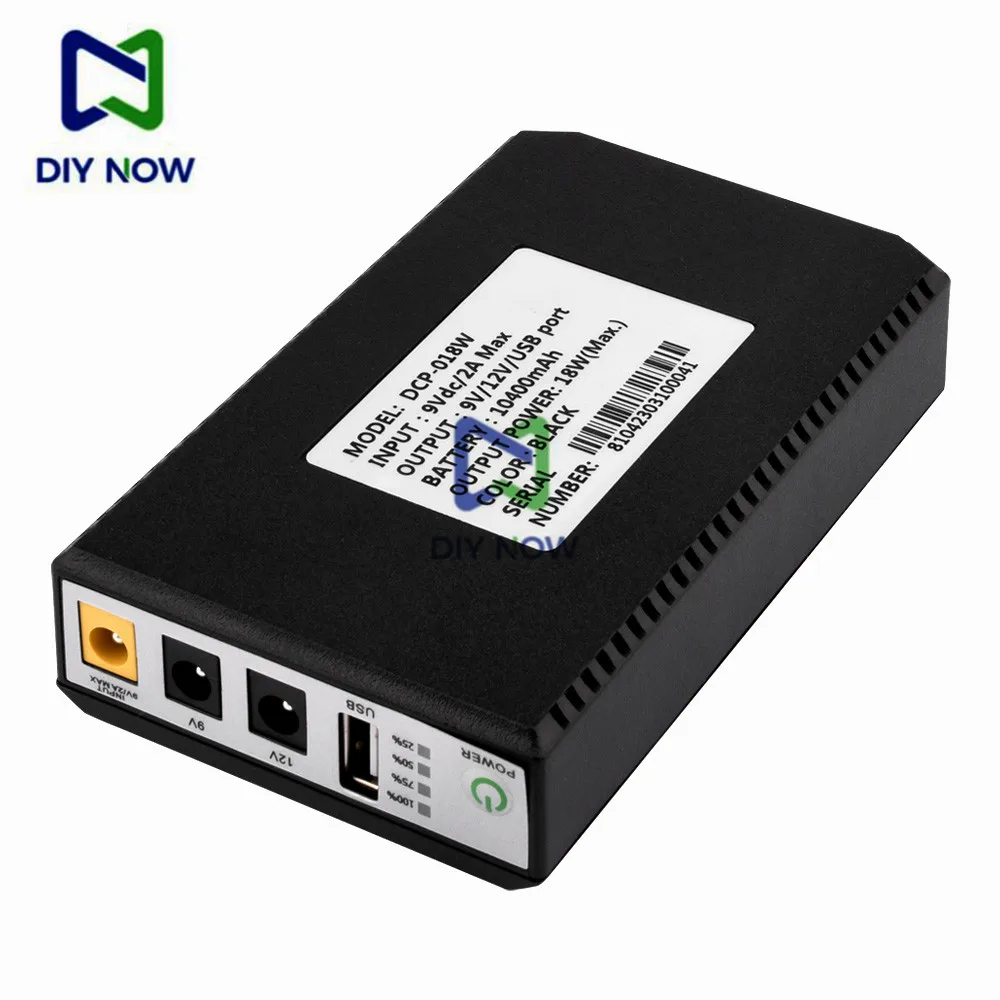 DC 5V 9V 12V Power Adapter WIFI Uninterruptible Power Supply UPS Router Optical Cat Monitor USB Interface Mobile Phone Adapter