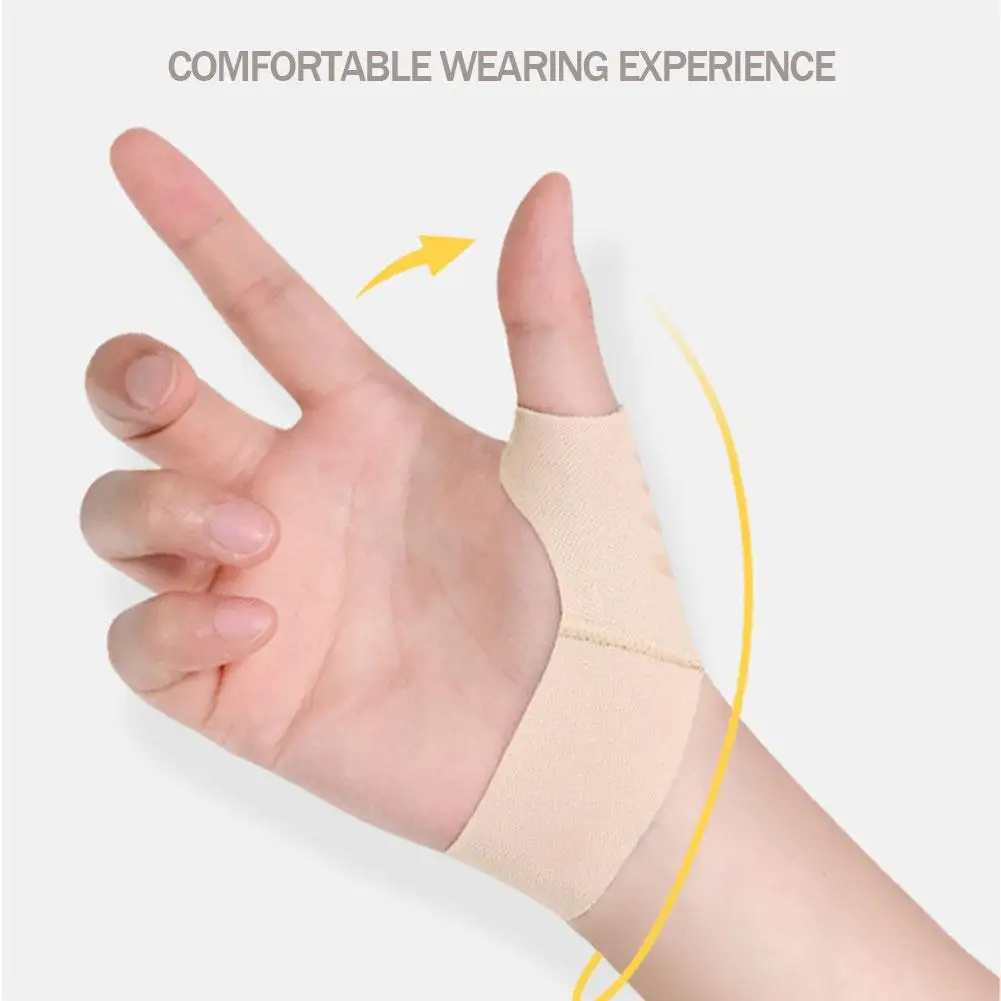 1pcs Protective Immobilizer For Thumb Fractures And Sprains Sports Respiratory Support Wrist Guards Left And Right Protecti V6R3