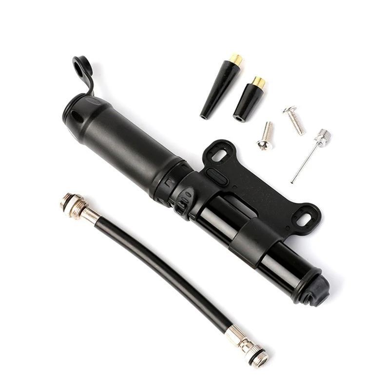 

Portable Mini Bicycle Air Pump Aluminium Alloy Hand Bike Pump MTB Road Bicycle Inflator Cycling Frame Tires Pump