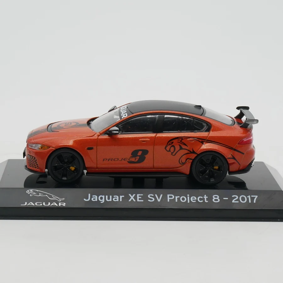 Ixo 1:43 Jaguar Xe Sv Project 8 2017 Diecast Automodel Verzamelt Metalen Speelgoedauto