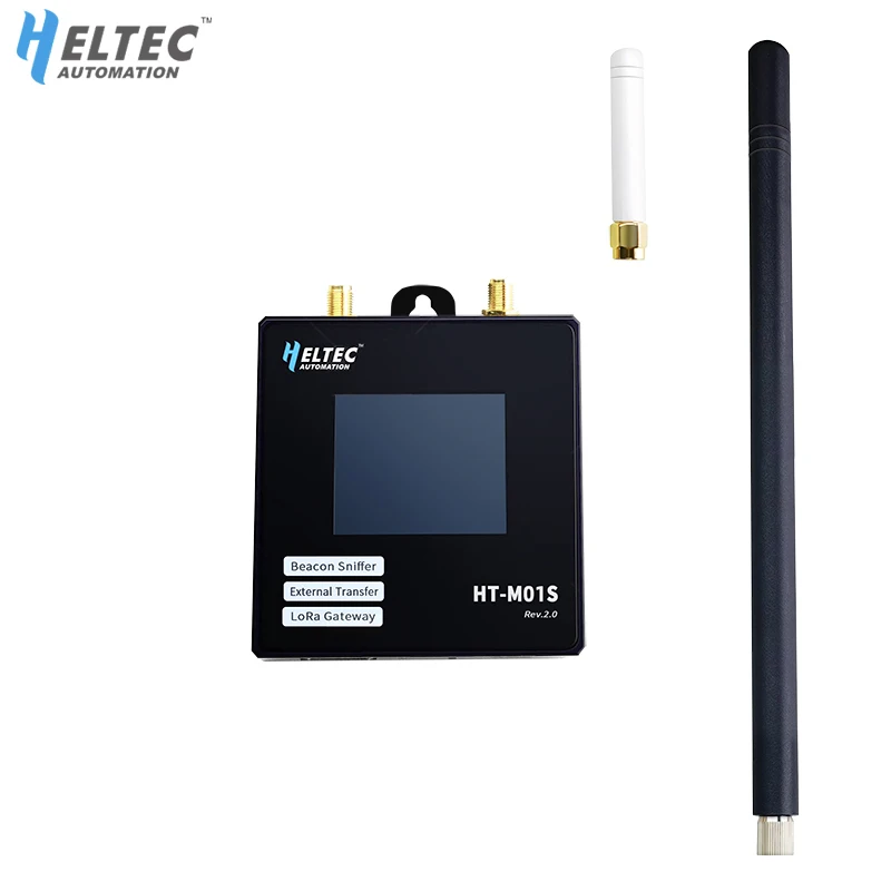 8-Channel ESP32 SX1308 LoRaWAN Indoor Gateway Cloud Server WiFi IoT with Heltec HT-M01S for Communication & Networking