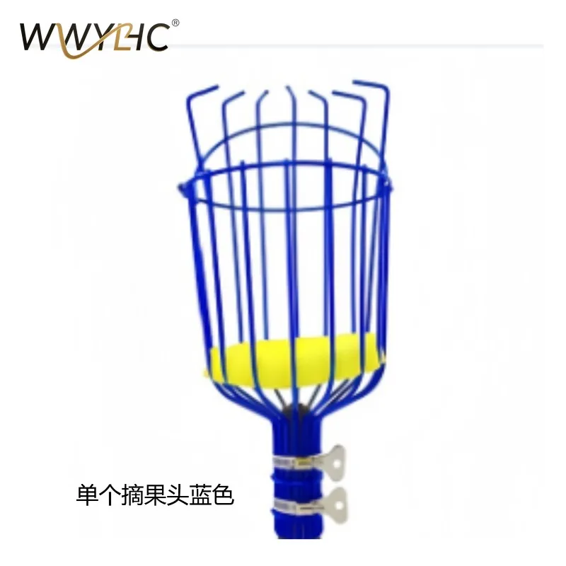 

Stainless Steel High Altitude Fruit Picker Tool Suitable for Pear Orange Peach Garden Orchard Fruit Harvesting