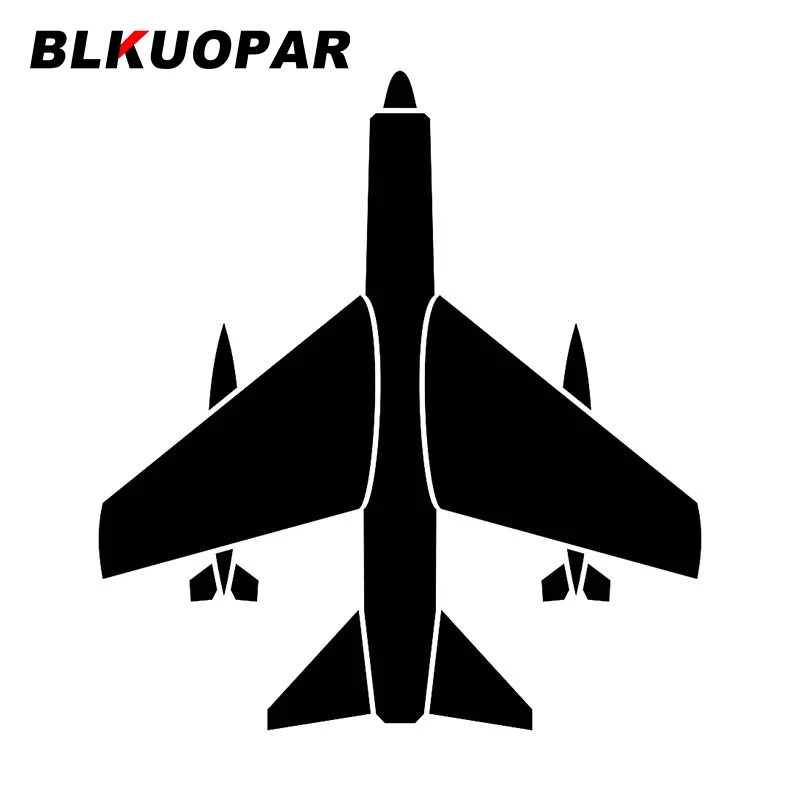 

BLKUOPAR Militaire Fighter Jet автомобильная наклейка устойчивая к царапинам графическая наклейка окклюзия царапины багажник мотоцикл ноутбук автомобильный Стайлинг