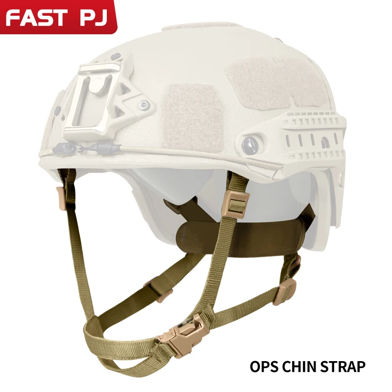 MICH/ACH AF PASGT/M88 Helmet Conversion Suspension 4-Point System Ballistic Helmet Chin Strap Bracket