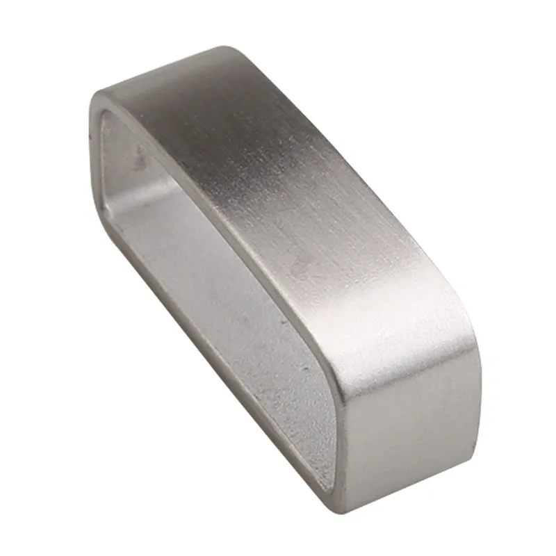 Klamra do paska z mosiądzu i stali nierdzewnej 2,5-4,0 cm, kwadratowa klamra, szlufka do paska, męska kwadratowa szlufka do paska