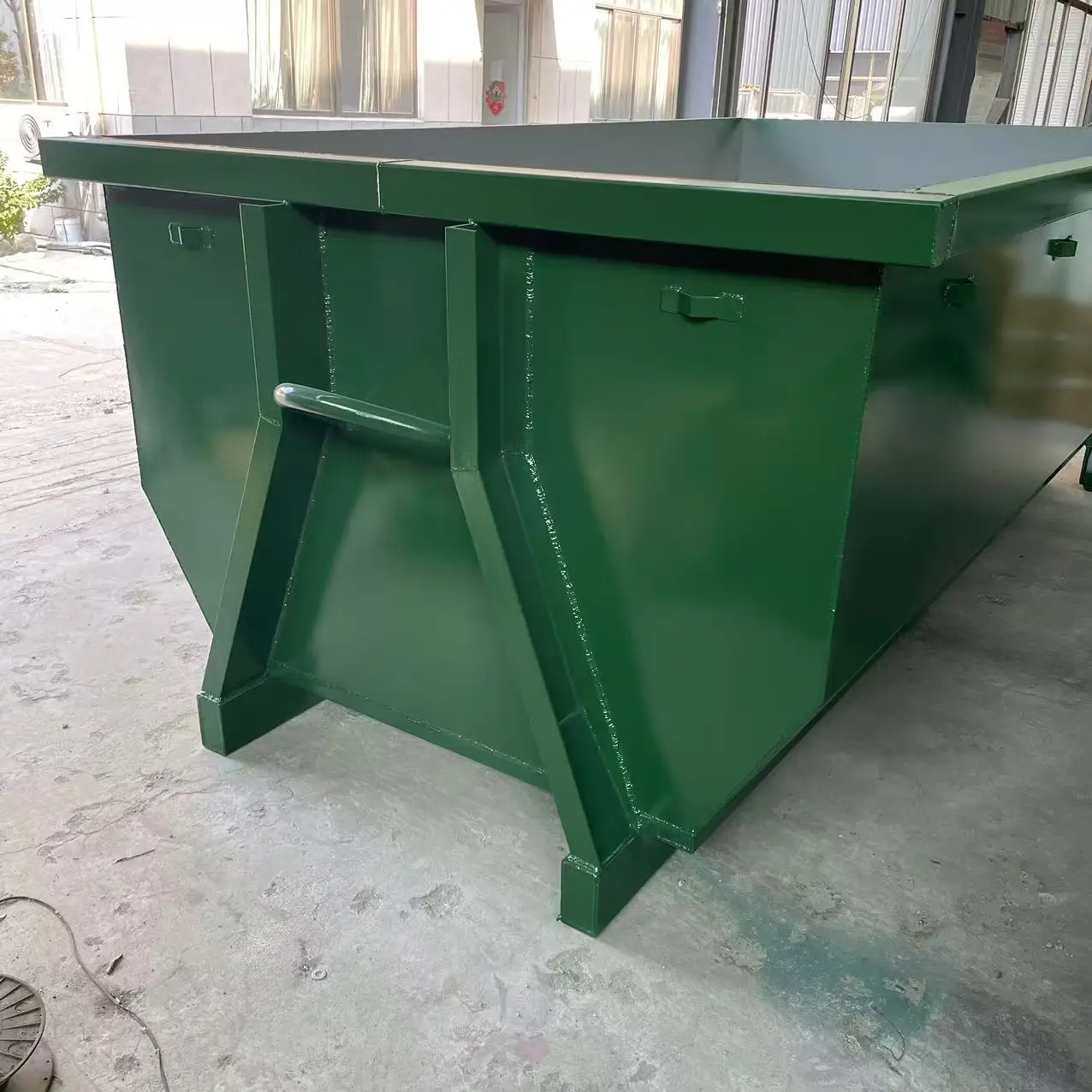Combination Hook Lift Container for Industrial Waste Handling