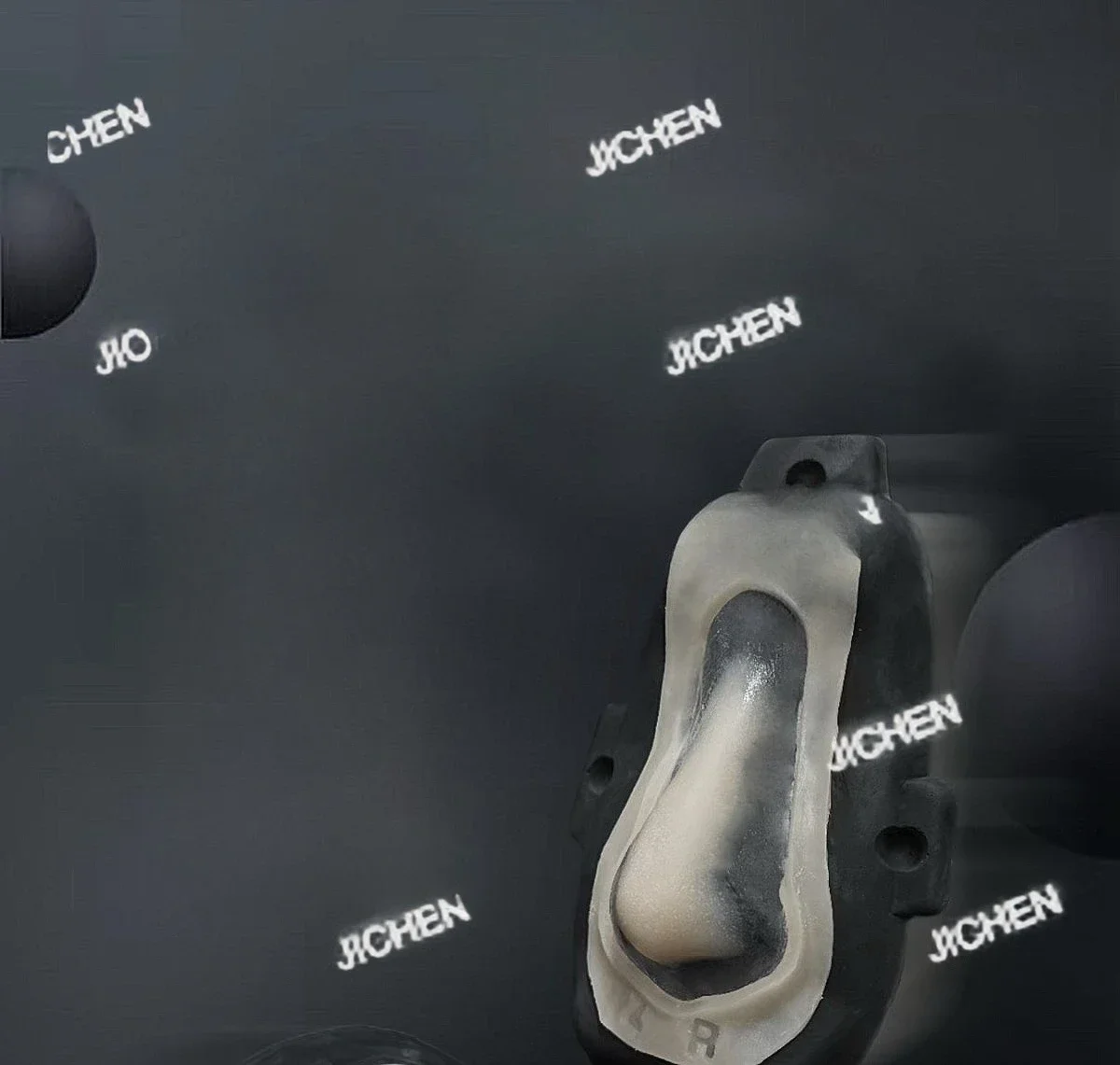 

JC 3 darn o bont trwyn pwynt trwyn ffug cos croen ffug trwyn silicon taflu bob dydd