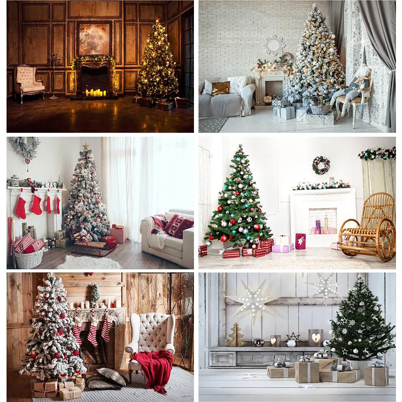 

Photorealistic Fabric Christmas Day Photography Backdrops Prop Christmas Festival Theme Photo Studio Background 20915SD-01
