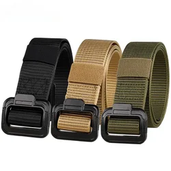Casual Outdoor Tactical Belt for Men Fashion Versatile Nylon Belt Jeans Accessory Student