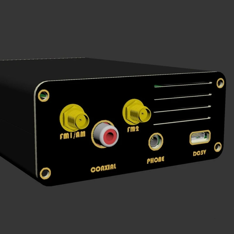 Radio penerima Radio DSP SDR penerima Full Band Radio Receiver dengan SAF7751 Chip untuk FM FL MW LW SW