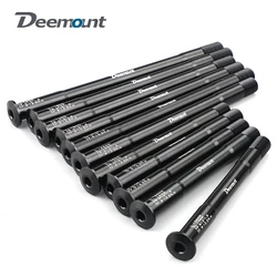 Lightweight Thru Axles M12*P1.5 L120-181mm for Bike Front Rear Fork Dropout Spacing 100/142/148mm CNC-machined Hub Through Shaft