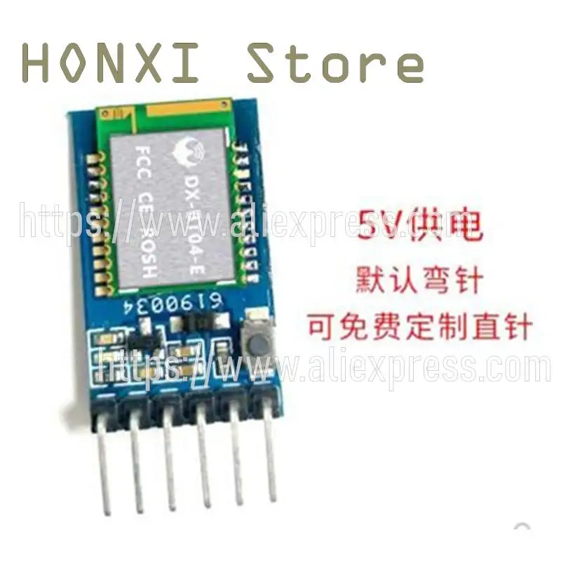 Modul bluetooth BT04-E, 1 buah modul bluetooth passthrover SPP3.0 + BLE4.2