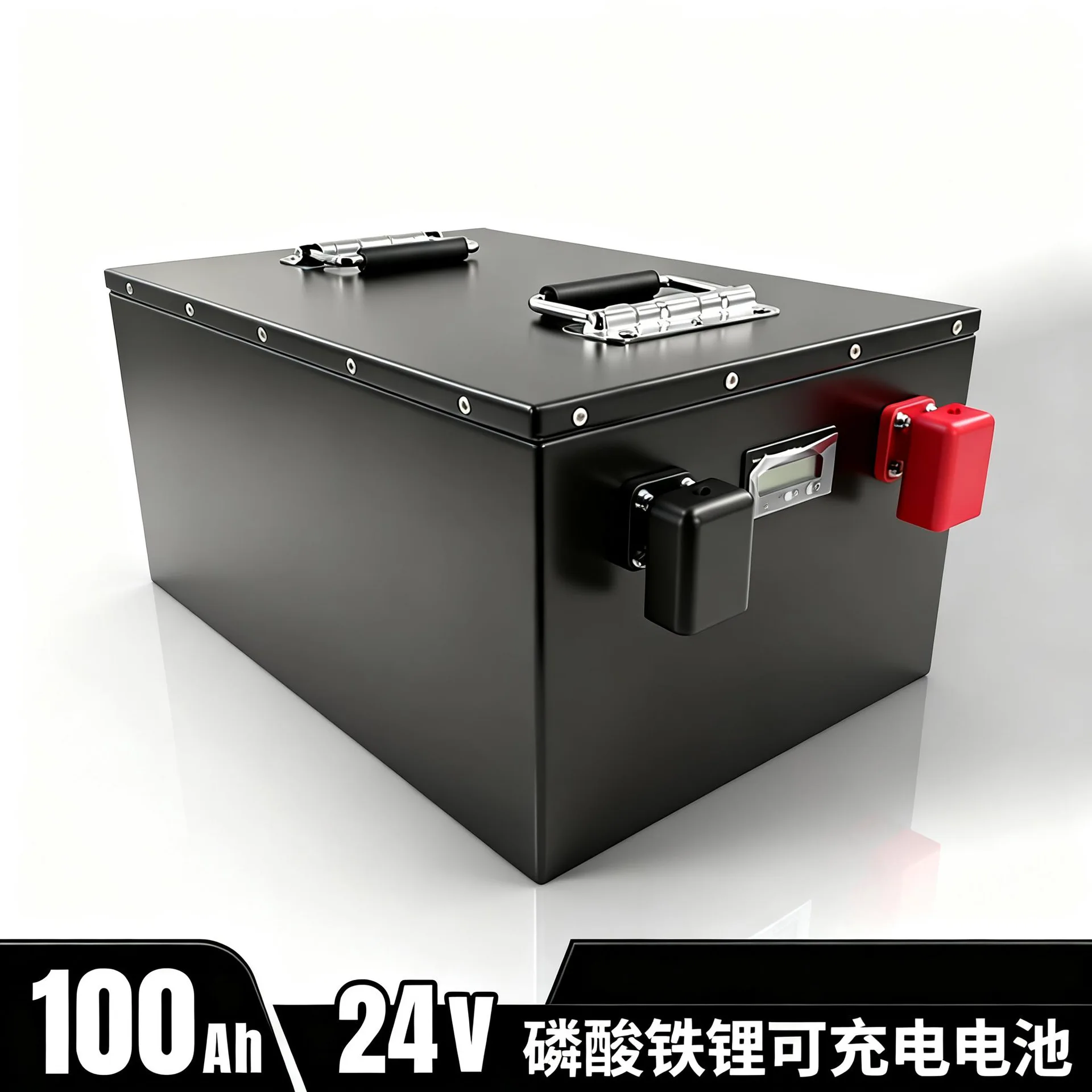 

24V 100AH lithium iron phosphate battery pack solar photovoltaic system RV camper energy storage battery