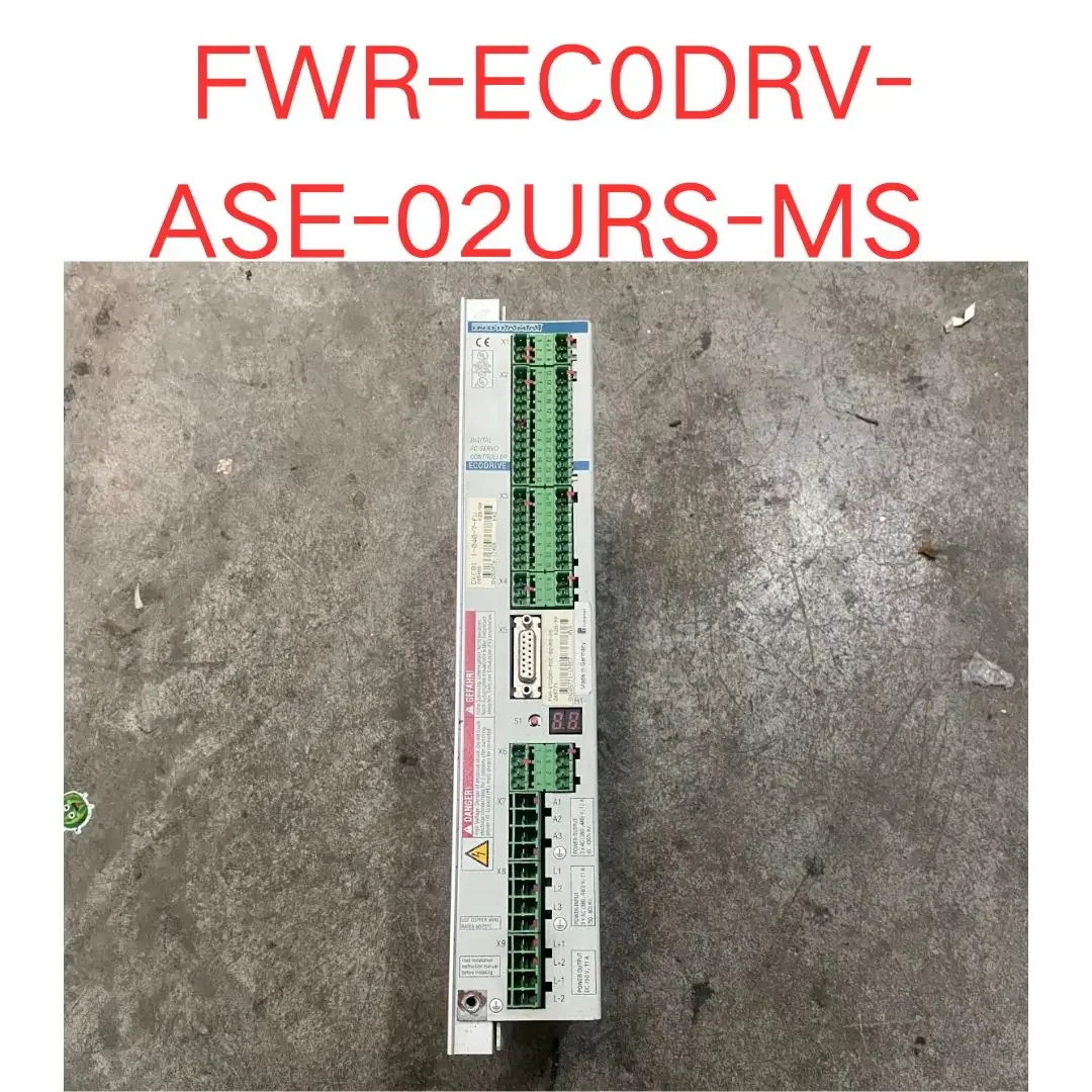 

Used FWR-EC0DRV-ASE-02URS-MS Servo driver DKC01.1-040-7-FW Test OK Fast shipping