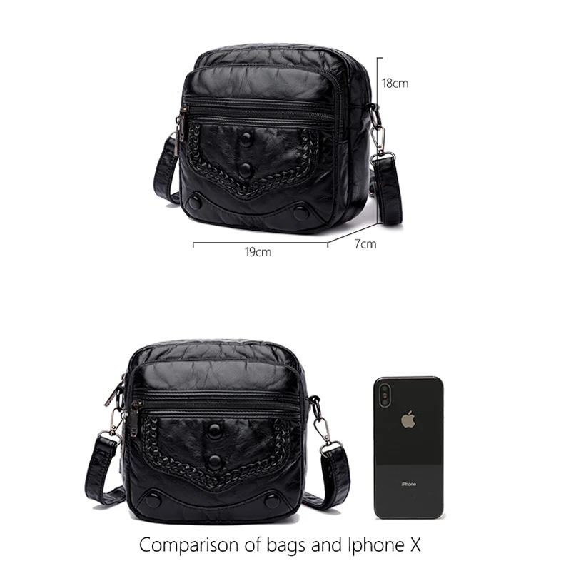 2024 New Small Purses and Handbags High Quality Soft Leather Ladies Shoulder Crossbody Bags Small Phone Bag Sports Chest Bag