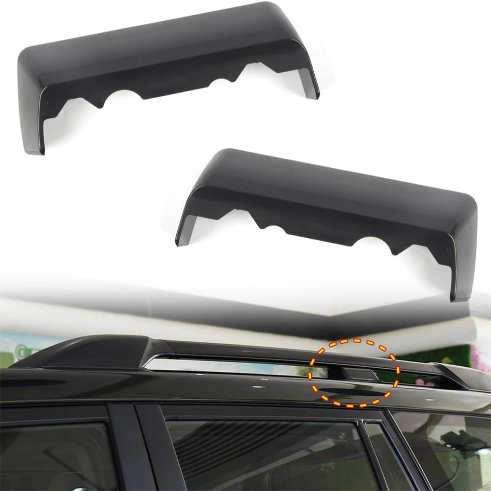 Roof Rack Rails Luggage Center Protector Cover for Toyota Land Cruiser Prado FJ150 2010-2022(Center Cover Driver,Passenger Side)