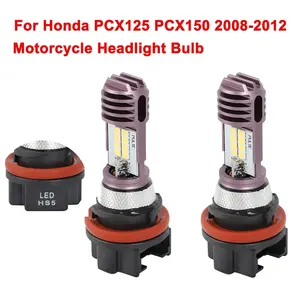HS5 Motorcycle Led White Head Light to Honda PCX125 PCX150 2008 - 2012 PCX 125 150 NHX110 LED LED LAMP LAMP 10 Main Sales Lighthouse PCX 150 2014 - №4
