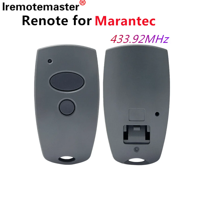 For Marantec 433MHz Series Digital D302 D304 Fixed Code Télécommande Marantec Garage Door Remote Control Duplicator D382 D384