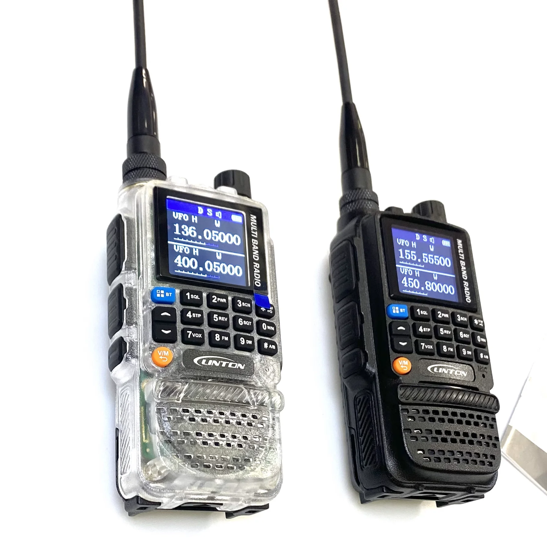 LINGTON 9910 Walkie talkie Set nirkabel isi ulang, Set HAM nirkabel Pencabut frekuensi Radio saluran udara pemrograman nirkabel