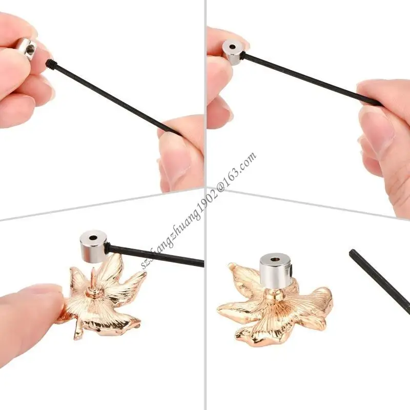 

Q6RB Badge Accessories Clutch Bundles Metal Accessories