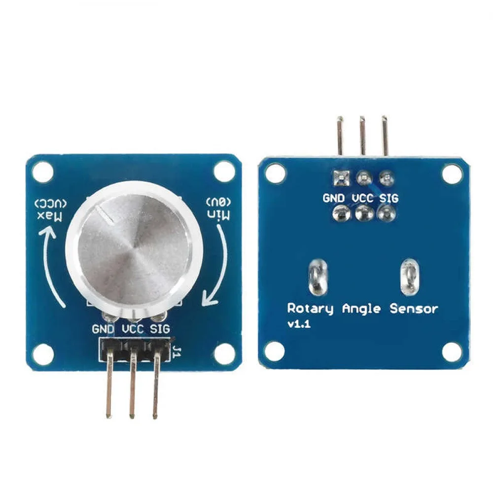 Potentiometer Knob Switch Module DC3-5.5V 280° Rotary Angle Sensor High Sensitivity Adjustable Volume/Light Control for Arduino