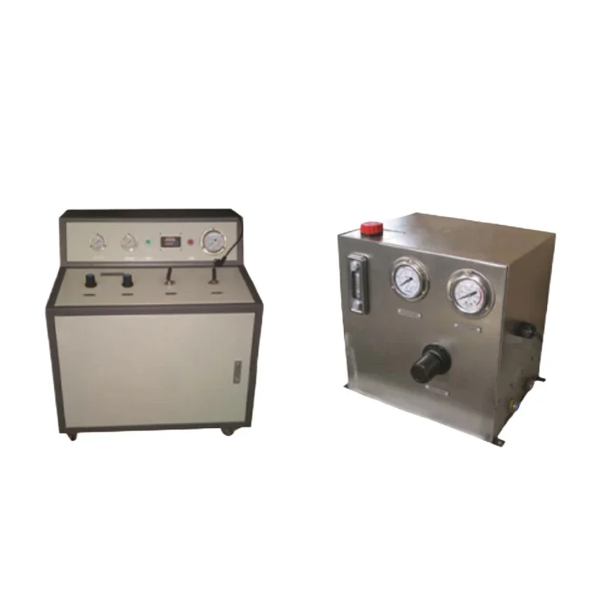 Application of gas-drive liquid pressurization detection gas-liquid pressurization system