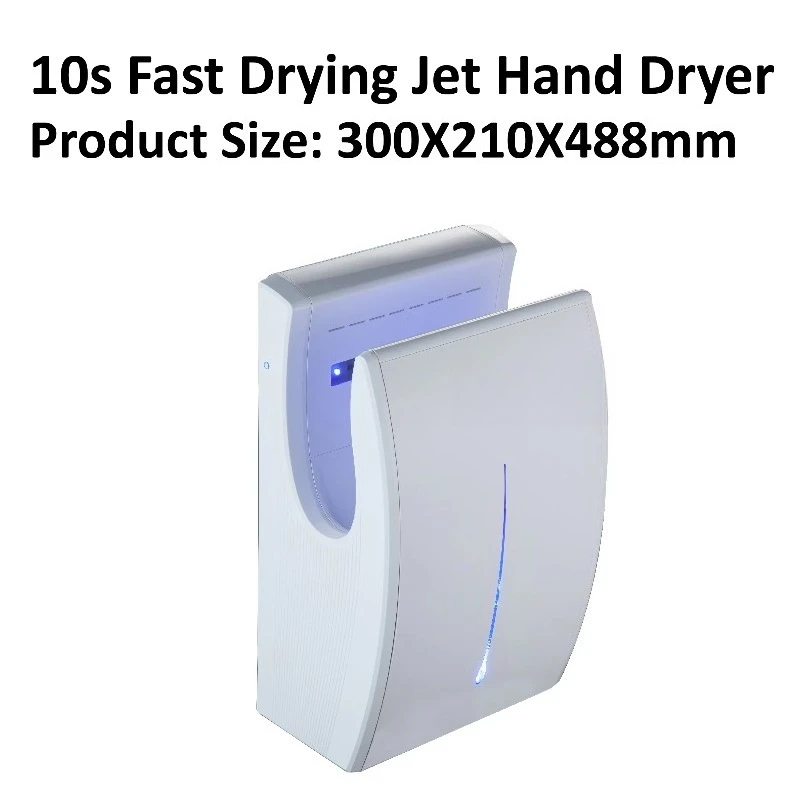 1900W CE ROHS Dryer Hand Certification ABS Plastic Deluxe Jet Hand Dryer Portable Hand Dryer