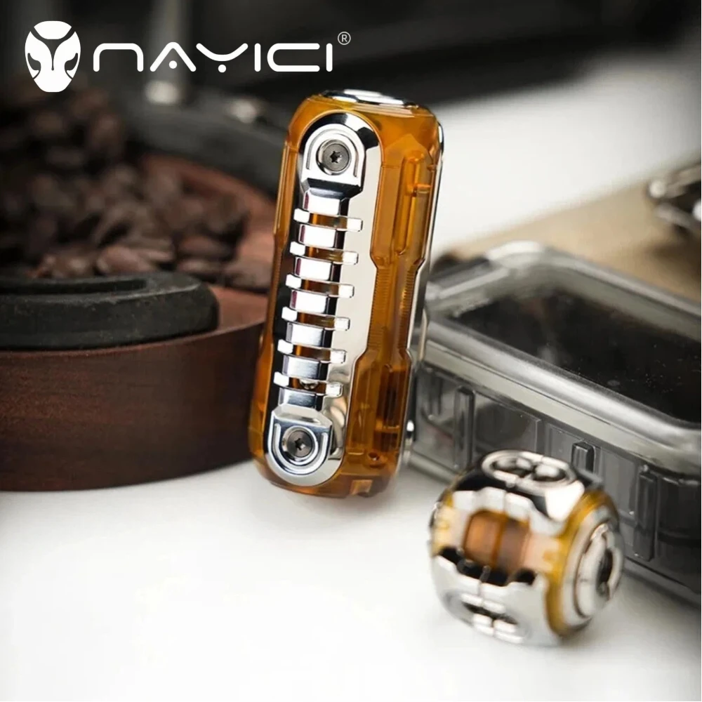 

NAYICI EDC PEI & Ti Artillery Fidget Slider: Игрушка-антистресс, спиннер, фиджет-игрушки для взрослых, аксессуары для офисного стола