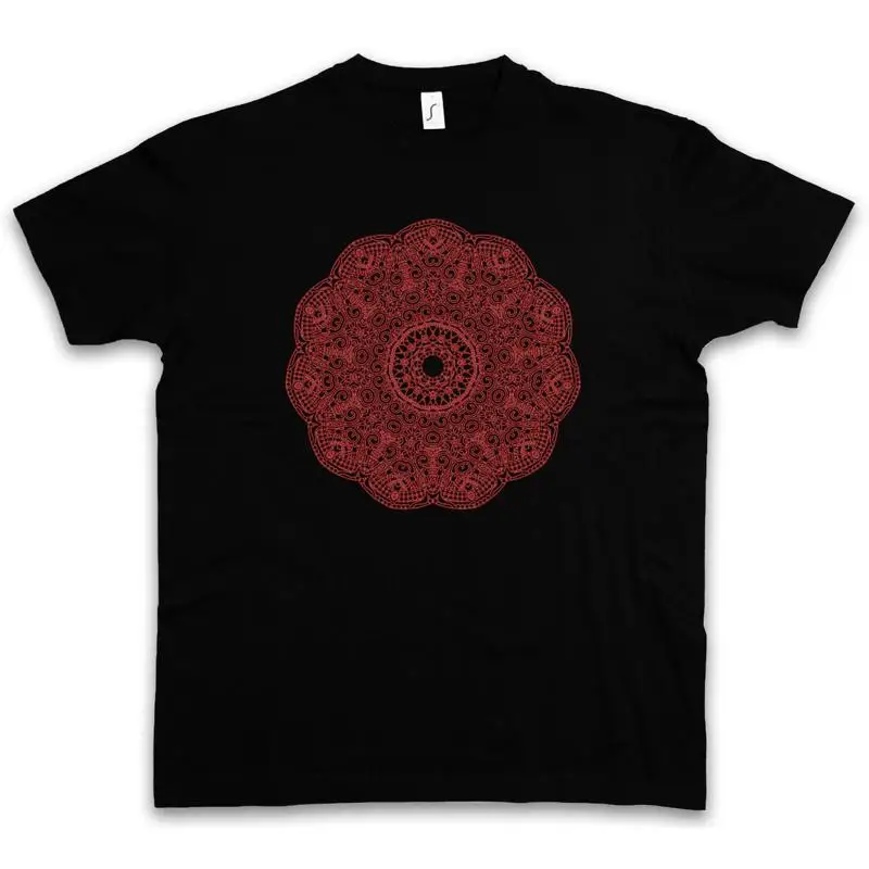 Camiseta MANDALA V Yantra hindúismo budismo hindú Shiva Buda Dharma Govinda