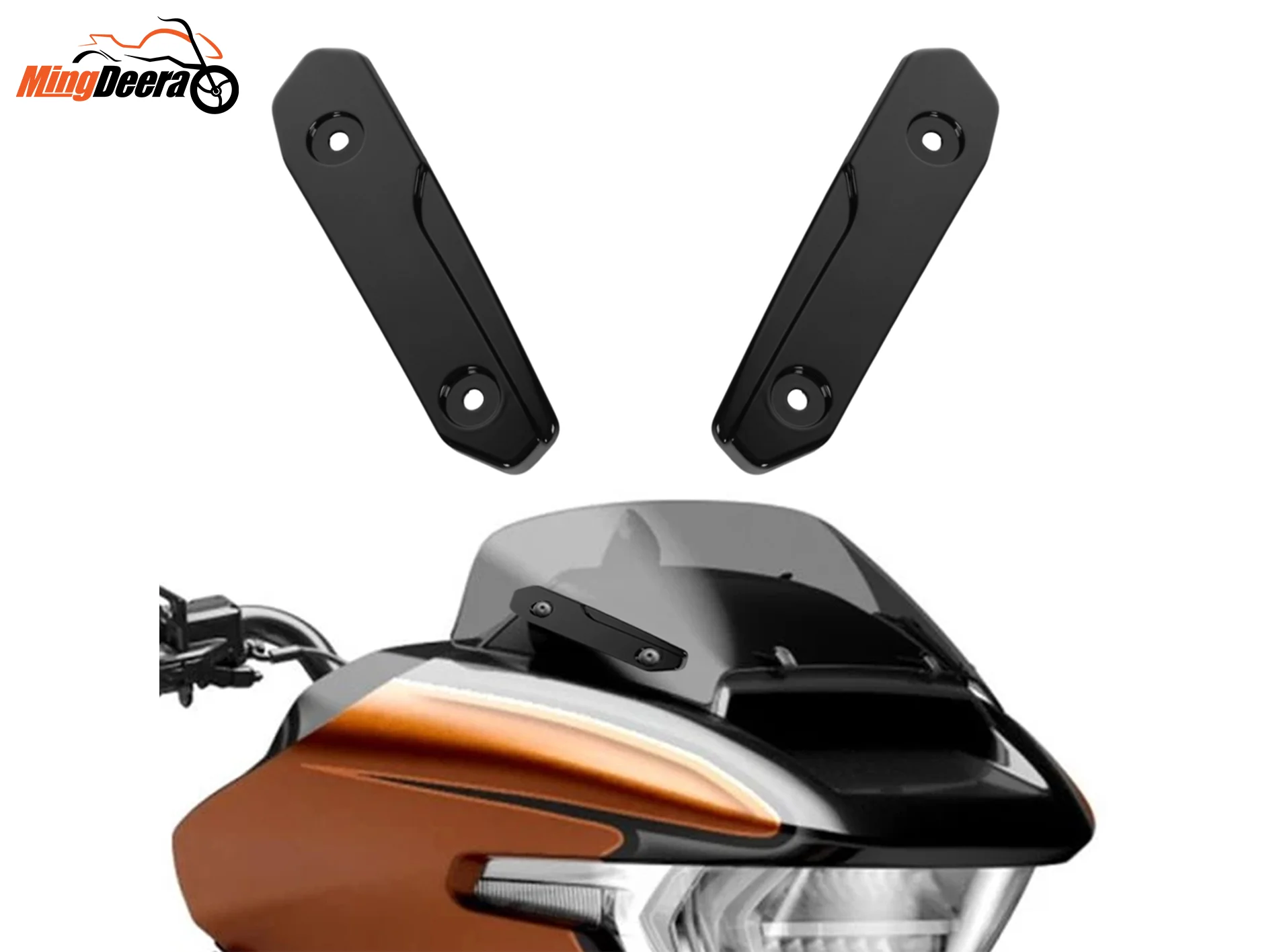 

Windshield Side Trim Replacement For CVO Street Glide 2023-2025 FLHX 24-25 FLHXU 2025